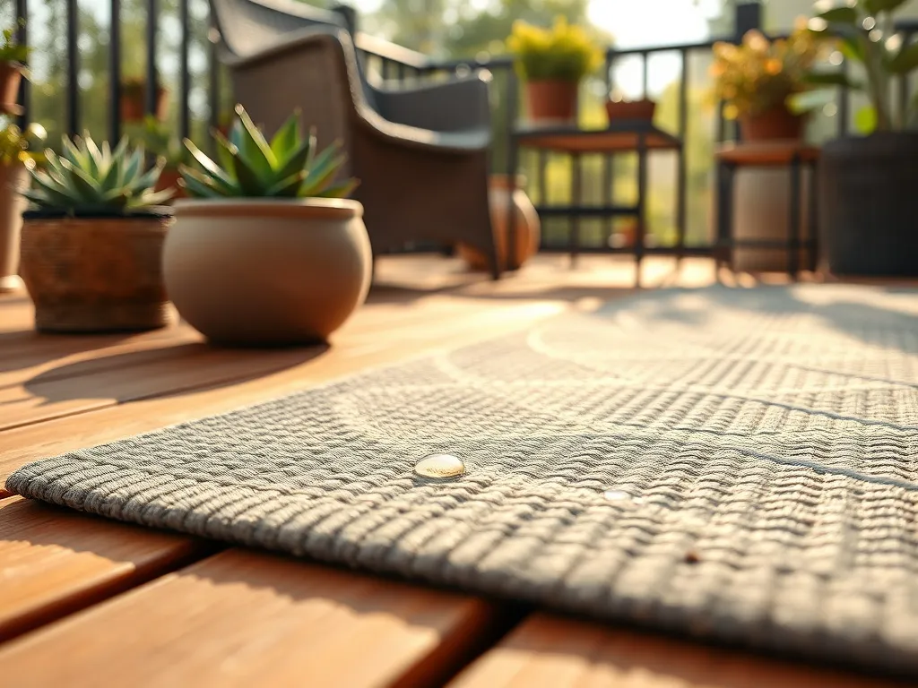 Jaki dywan na taras wybrać? Materiały i praktyczne porady