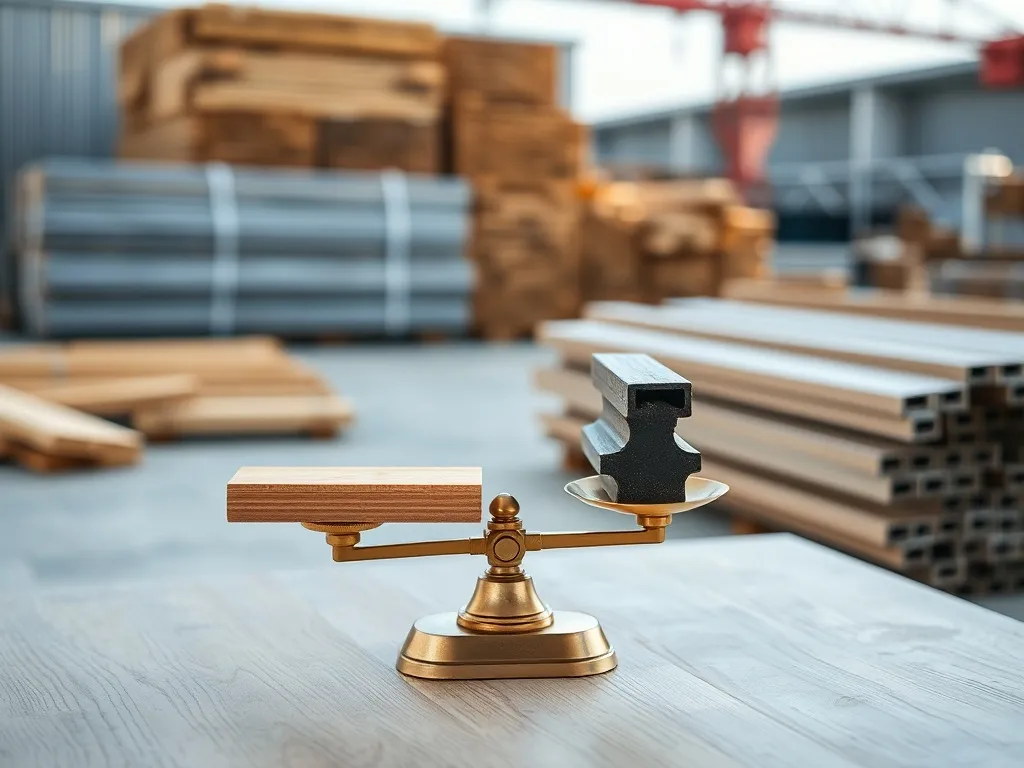 Co jest tańsze: konstrukcja stalowa czy drewniana?