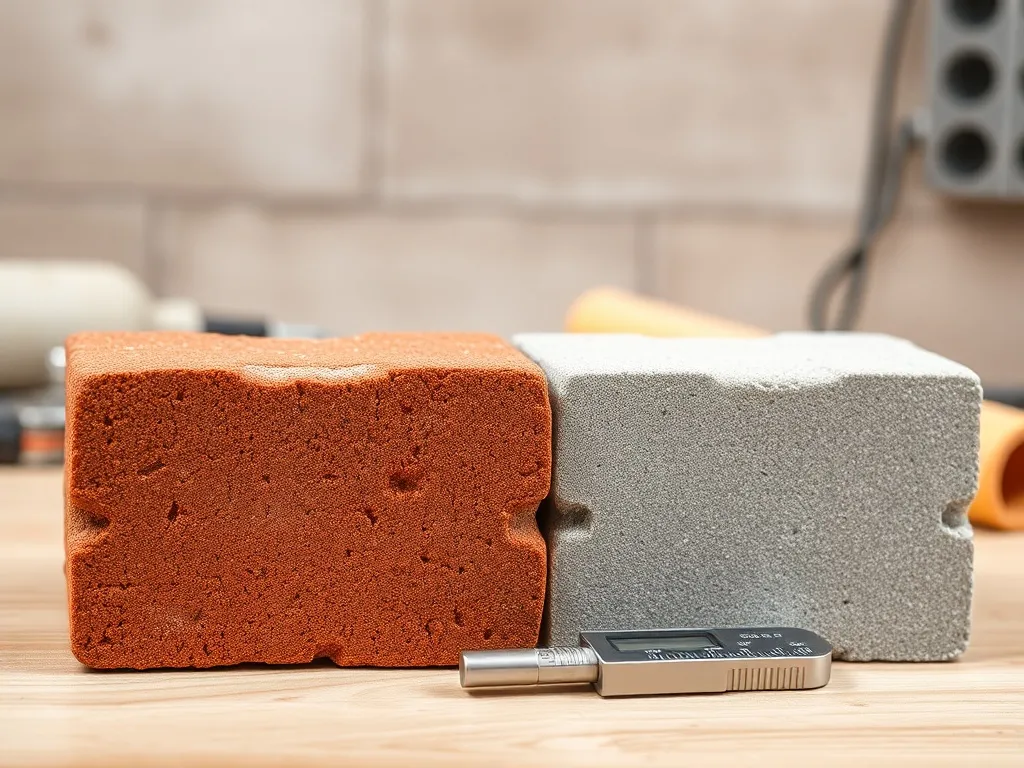 Co jest lepsze beton czy cegła?