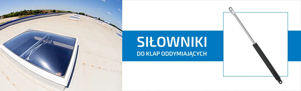 siłowniki do klap oddymiających